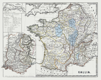 Picture of GALLIA FRANCE - SPRUNER 1865