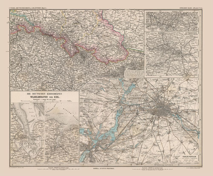 Picture of SILESIA GERMANY - STIELER 1885