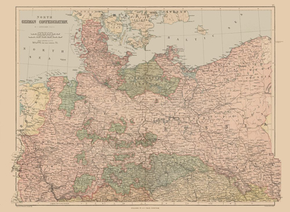Picture of NORTH GERMAN CONFEDERATION GERMANY - BLACK 1867