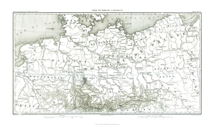Picture of NORTH GERMANY - THIERS 1866