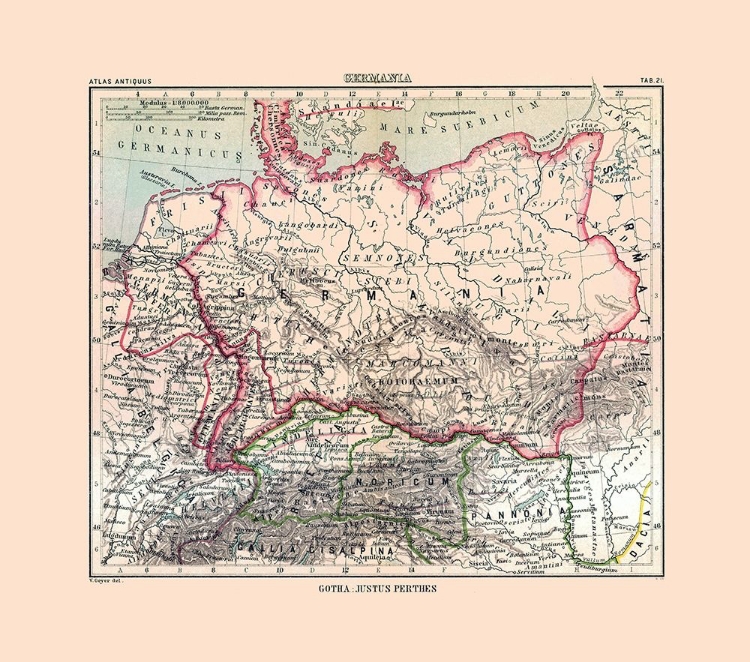 Picture of GERMANY - PERTHES 1896
