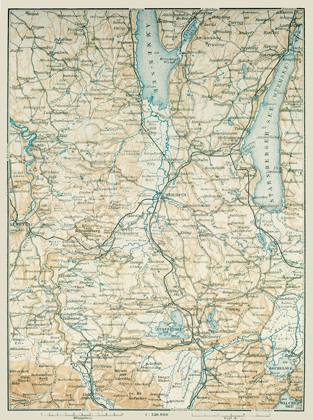 Picture of SOUTH GERMANY - BAEDEKER 1914