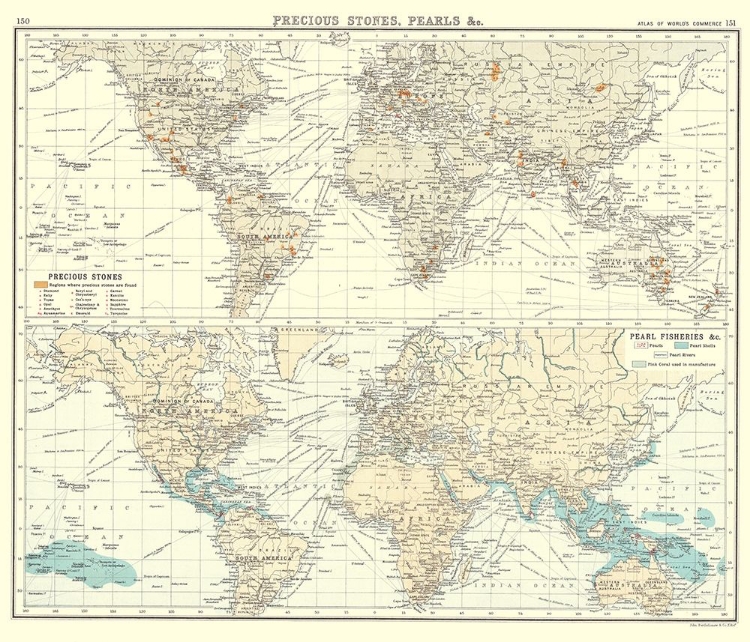 Picture of GLOBAL PRECIOUS STONES PEARLS - BARTHOLOMEW 1907