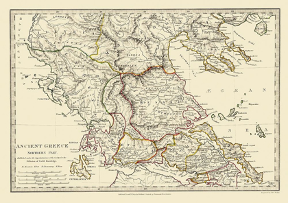 Picture of ANCIENT NORTHERN GREECE - CHAPMAN 1829
