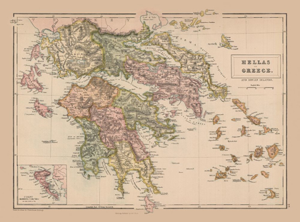 Picture of GREECE - BLACK 1867