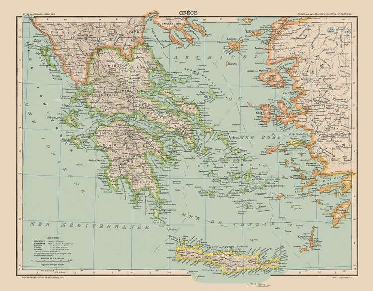 Picture of GREECE - SCHRADER 1908