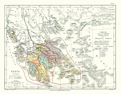 Picture of GREECE - CORTAMBERT 1880
