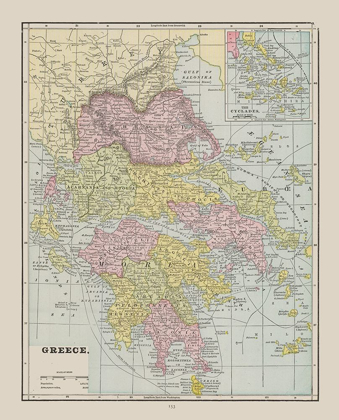 Picture of GREECE - CRAM 1892