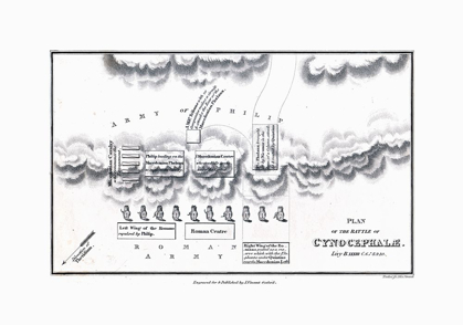 Picture of BATTLE OF CYNOCEPHALAE - GREECE - OXFORD 1828