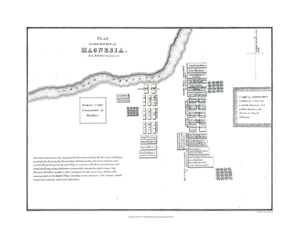 Picture of BATTLE OF MAGNESIA - GREECE - OXFORD 1828