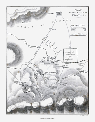 Picture of BATTLE OF PLATAEA - GREECE - OXFORD 1828