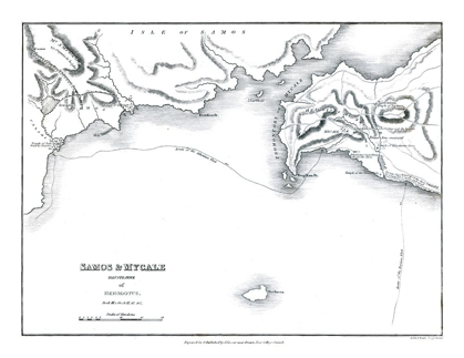 Picture of SAMOS MYCALE GREECE - OXFORD 1828