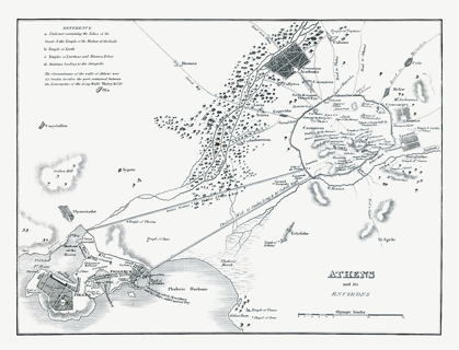 Picture of ATHENS GREECE - OXFORD 1828