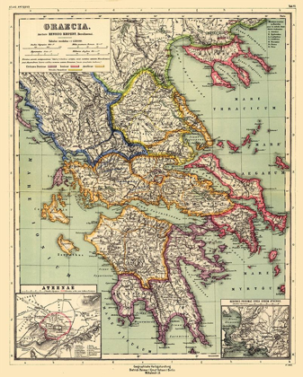 Picture of GREECE - KIEPERT 1903