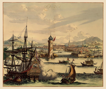 Picture of CARIBBEAN HAVANA CUBA VIEW - OGILBY 1670