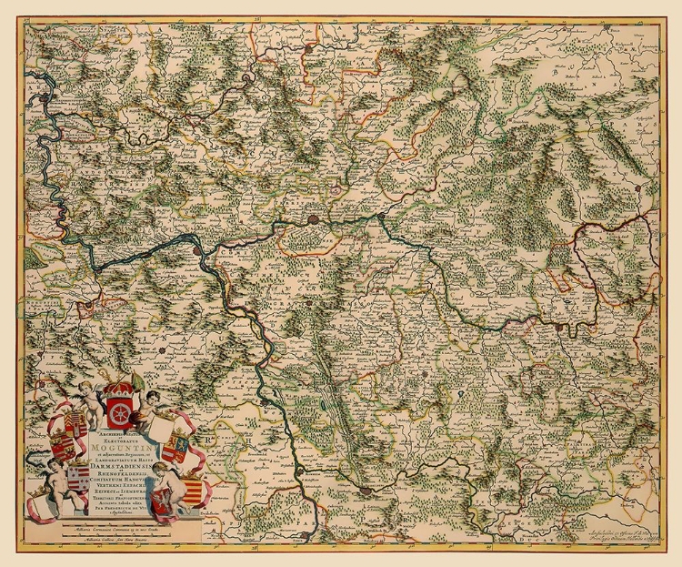 Picture of HESSE GERMANY - DE WIT 1688