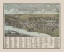 Picture of BIRDS EYE VIEW OF THE HOLY LAND - CRAM 1892