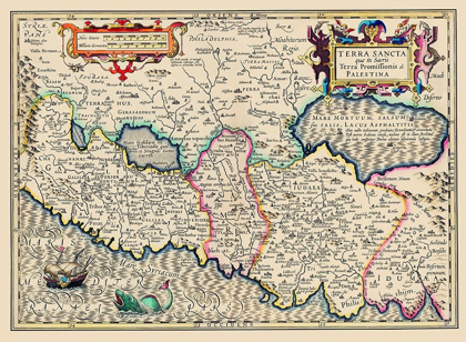 Picture of PALESTINE ISRAEL - MERCATOR 1630