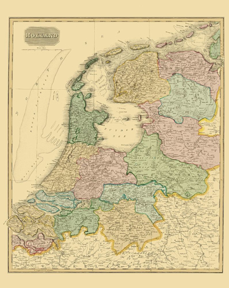 Picture of HOLLAND NETHERLANDS - THOMSON 1814