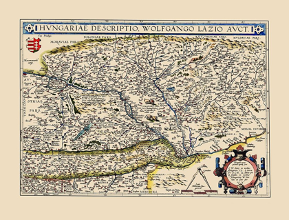 Picture of EASTERN EUROPE HUNGARY - ORTELIUS 1574