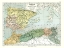 Picture of IBERIAN PENINSULA SPAIN AFRICA - CORTAMBERT 1880
