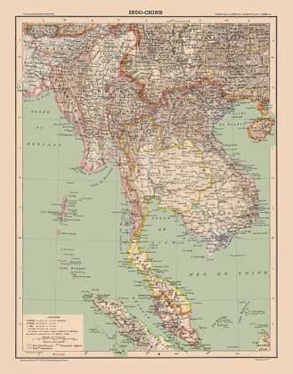 Picture of ASIA INDOCHINA - SCHRADER 1908
