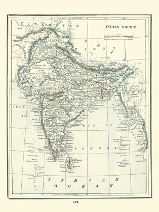 Picture of INDIAN EMPIRE ASIA SRI LANKA - RATHBUN 1893