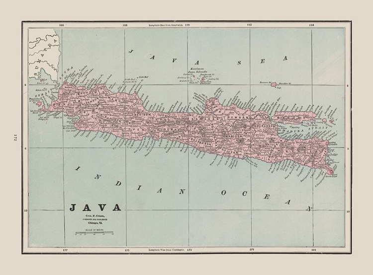 Picture of JAVA INDONESIA ASIA - CRAM 1892