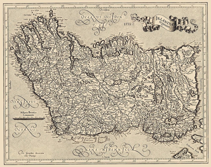 Picture of IRELAND - MERCATOR 1595