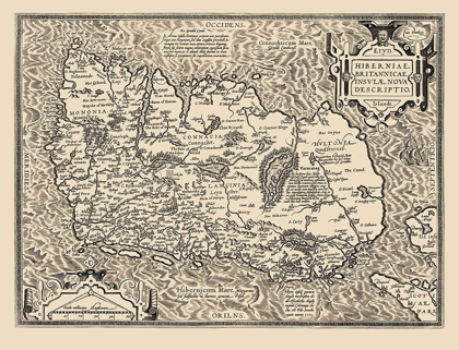 Picture of IRELAND - ORTELIUS 1598