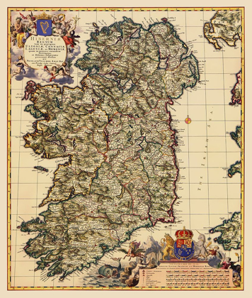 Picture of IRELAND - VISSCHER 1689