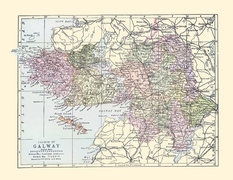 Picture of GALWAY COUNTY IRELAND - PHILIP 1882