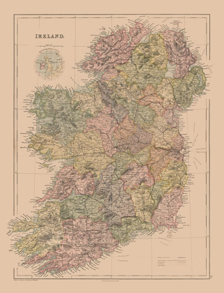 Picture of IRELAND - BLACK 1867