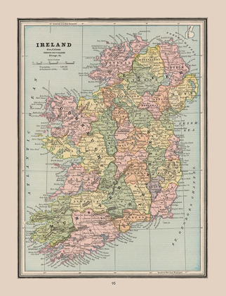Picture of IRELAND - CRAM 1888
