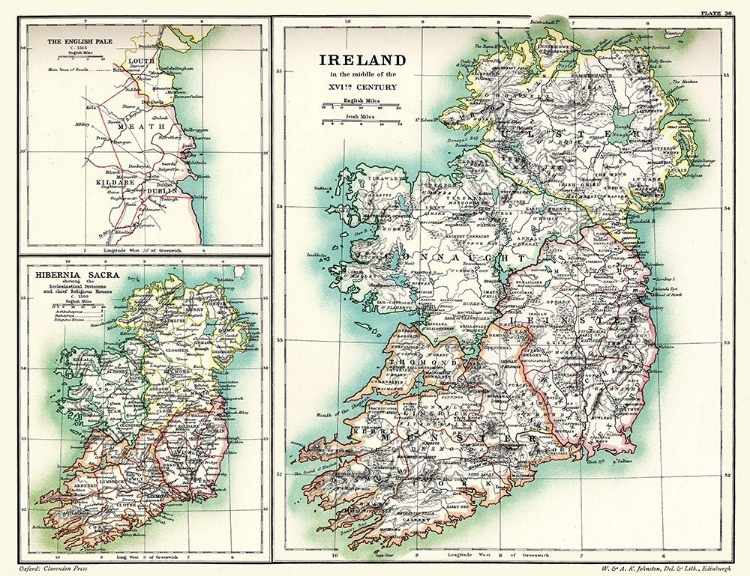 Picture of IRELAND 16TH CENTURY - POOLE 1902