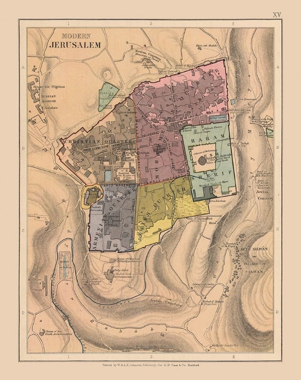 Picture of RELIGIONS IN MODERN JERUSALEM ISRAEL - CASE  1878