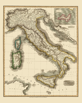 Picture of ITALY - THOMSON 1814