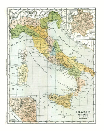 Picture of ANCIENT ITALY - CORTAMBERT 1880