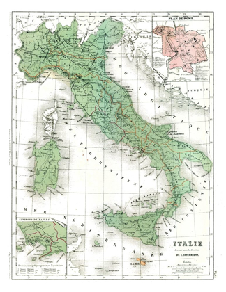 Picture of ITALY - CORTAMBERT 1880