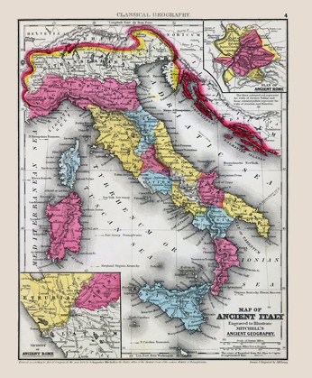 Picture of ANCIENT ITALY - MITCHELL 1844