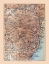 Picture of MOUNT ETNA REGION SICILY ITALY - BAEDEKER 1880