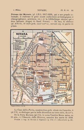 Picture of NOVARA ITALY - BERTARELLI 1914