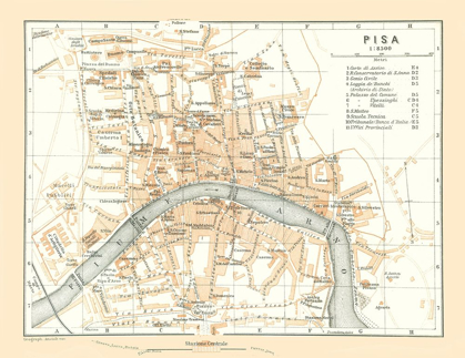 Picture of PISA ITALY - BERTARELLI 1914