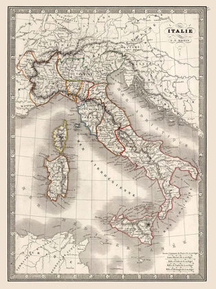 Picture of ITALY - MONIN 1839
