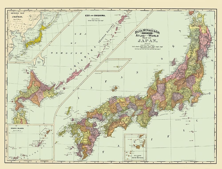 Picture of JAPAN - RAND MCNALLY 1897