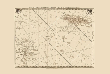 Picture of MOSQUITO COAST CARIBBEAN JAMAICA - JEFFERYS 1775