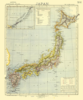 Picture of JAPAN - LETTS 1883