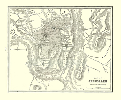 Picture of JERUSALEM ISRAEL - RATHBUN 1893