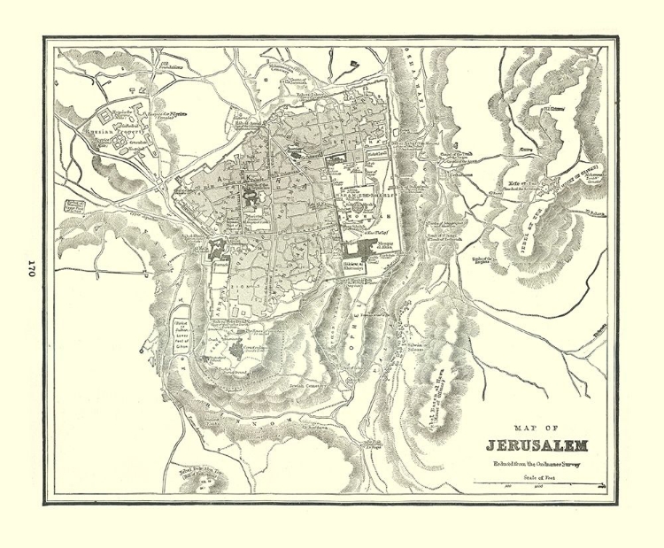 Picture of JERUSALEM ISRAEL - RATHBUN 1893