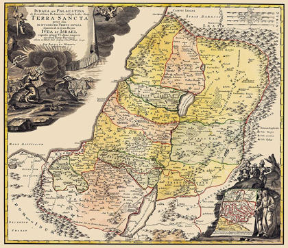 Picture of JUDEA PALESTINE HOLY LAND ISRAEL - HOMANN 1744